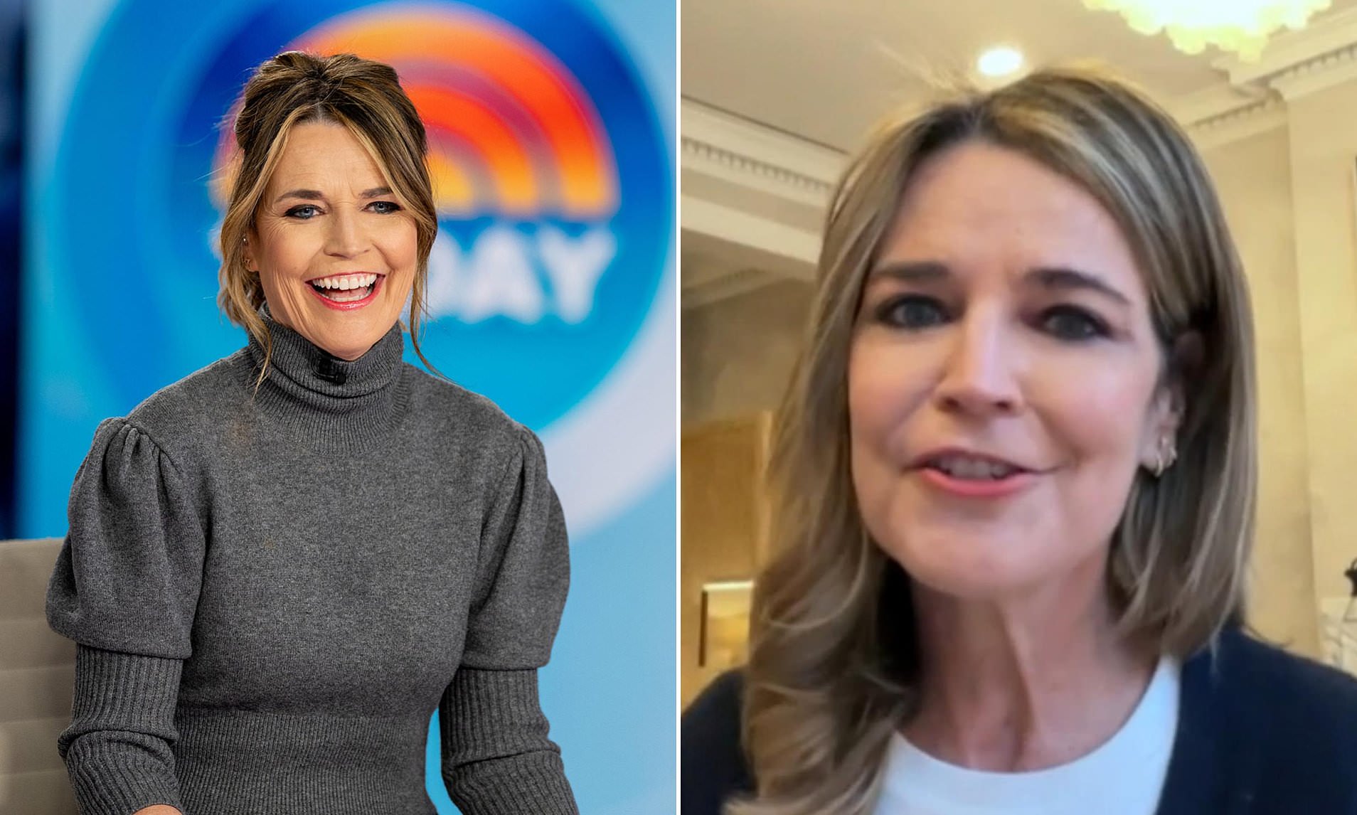 Today host Savannah Guthrie debuts her new voice after undergoing major ...
