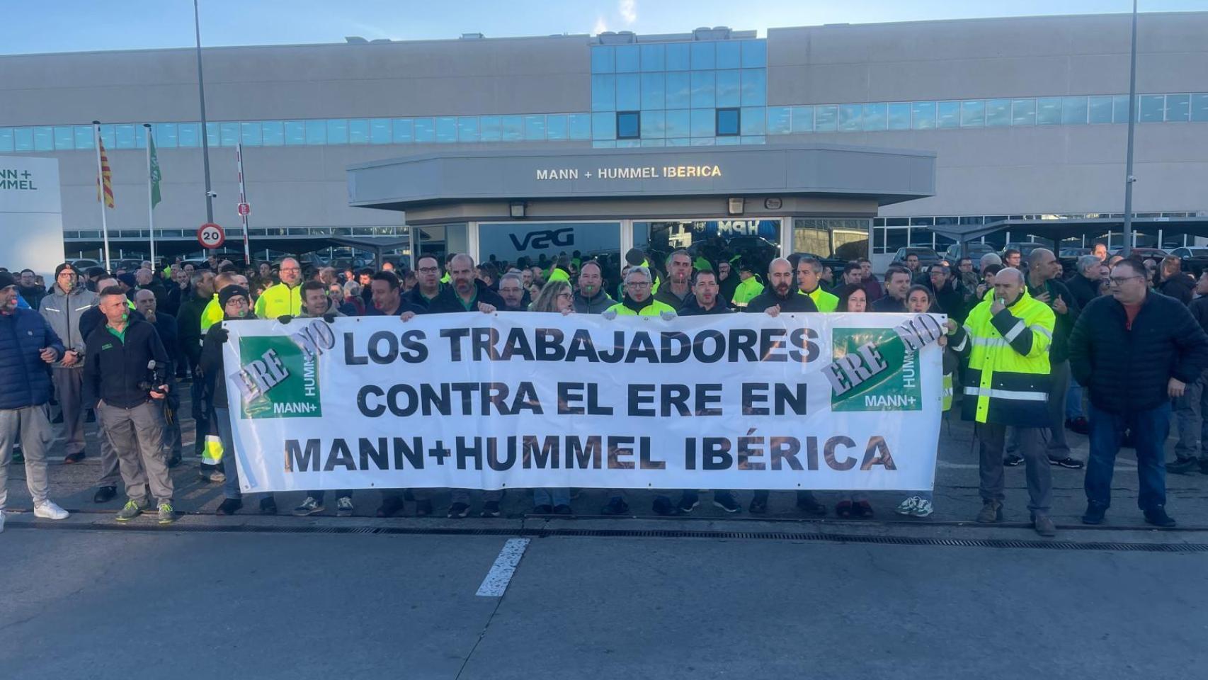Los trabajadores de Mann+Hummel en Zaragoza se rebelan contra un ERE de ...