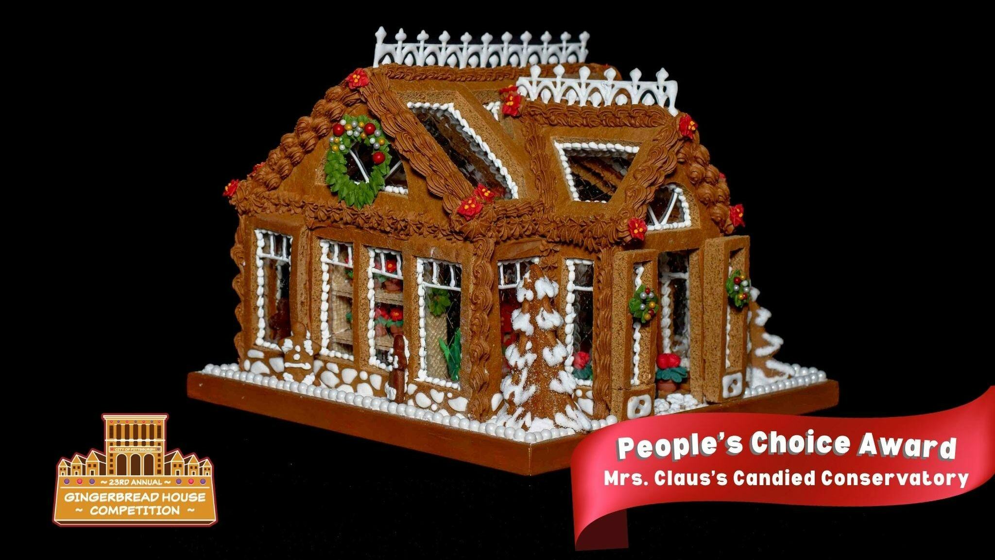 People’s Choice Award winner crowned in Pittsburgh’s annual gingerbread ...