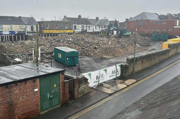 New pictures as unsafe County Durham school reduced to rubble