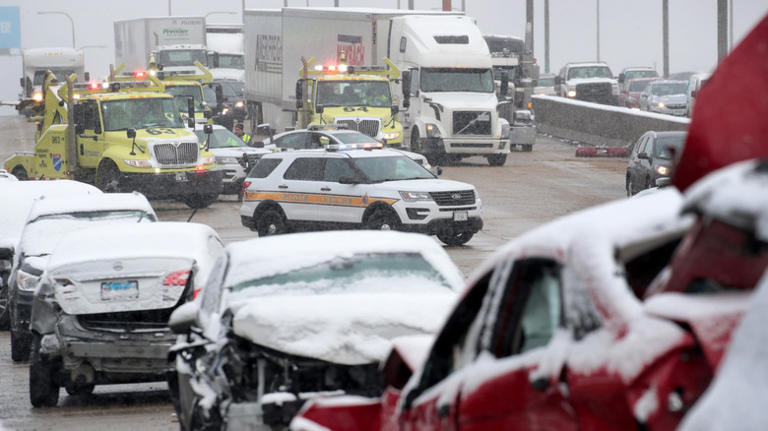 Winter weather sees pileups spike – here's how to keep yourself safe
