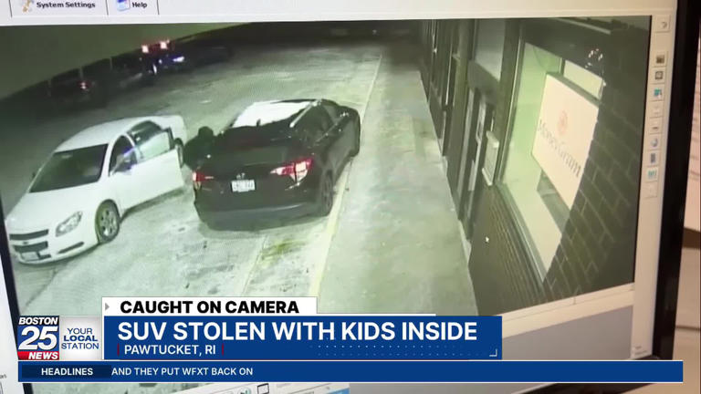 Car with two children inside stolen in Pawtucket