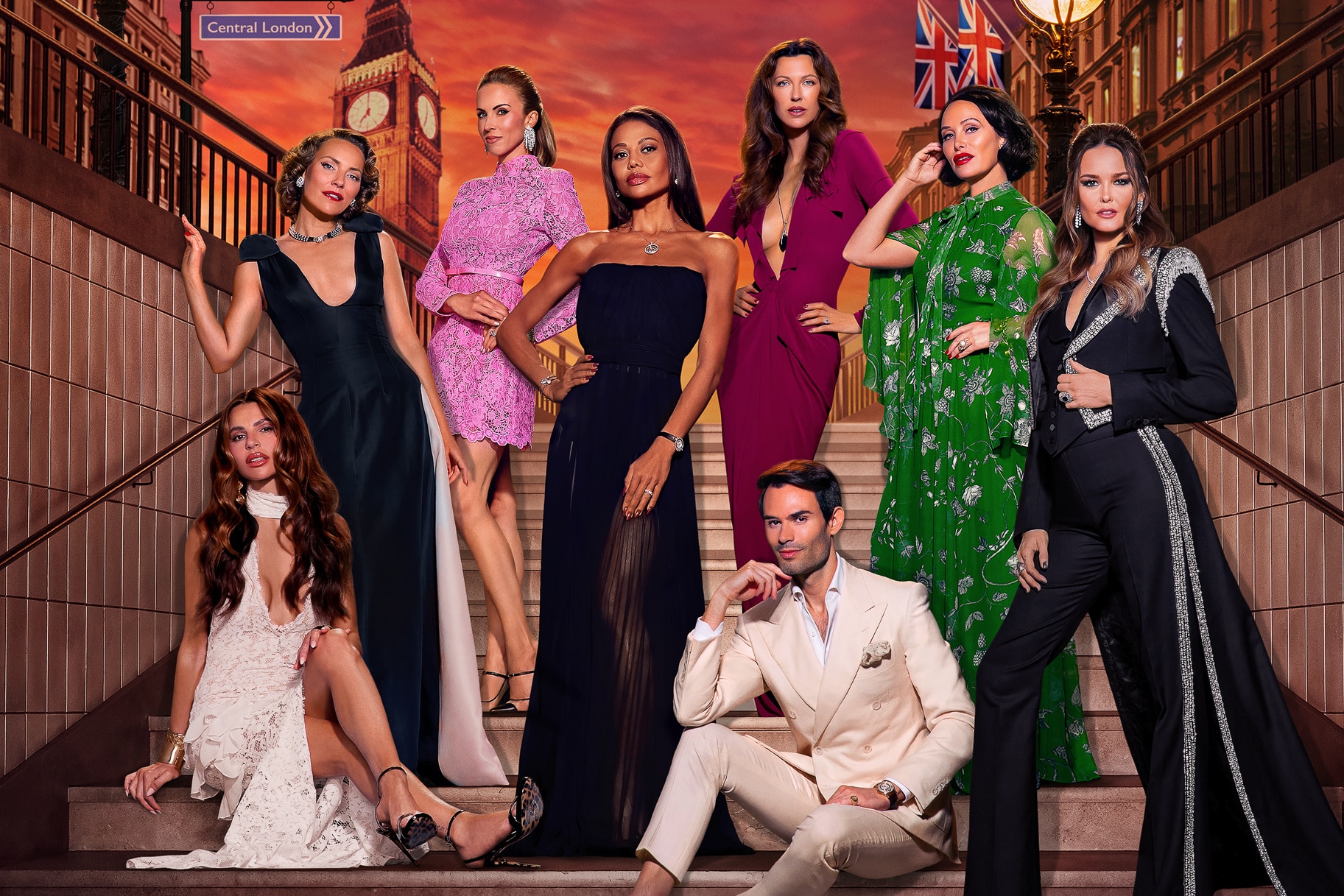Meet the glamorous cast of Ladies of London: The new reign (official ...