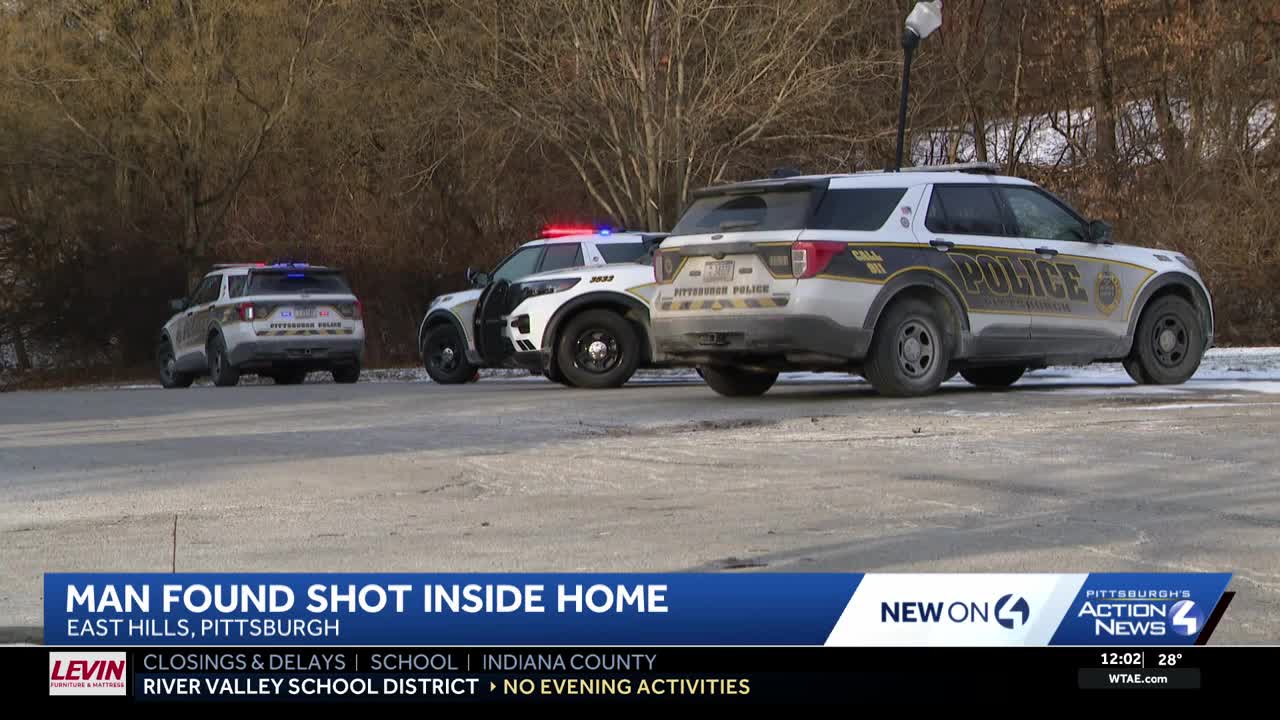 Man found shot inside home in Pittsburgh's East Hills neighborhood