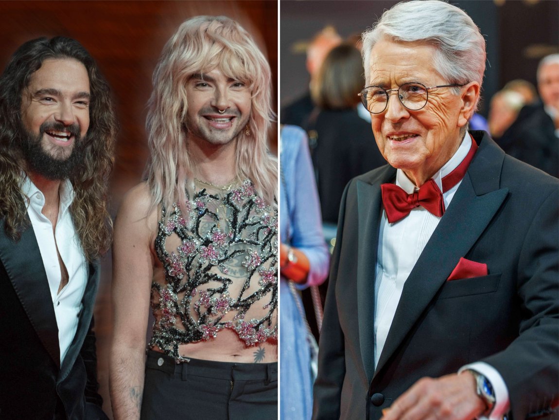 Wetten, dass..? creator Frank Elstner pleased about Kaulitz twins