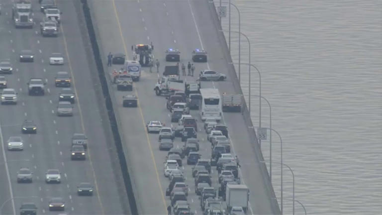 Distracted driving blamed in deadly crash on San Mateo Bridge