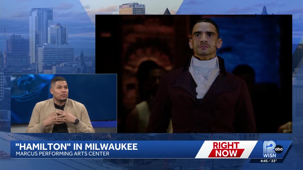 'Hamilton' opens at Marcus Performing Arts Center