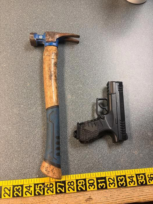 Suspects rob victim with hammer and BB gun in Lacey parking lot, police say