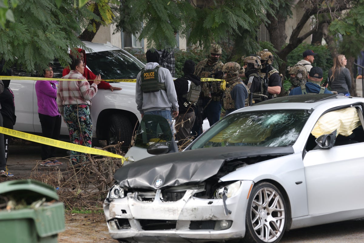 Federal officer opens fire on man after he rammed agents with car: DHS