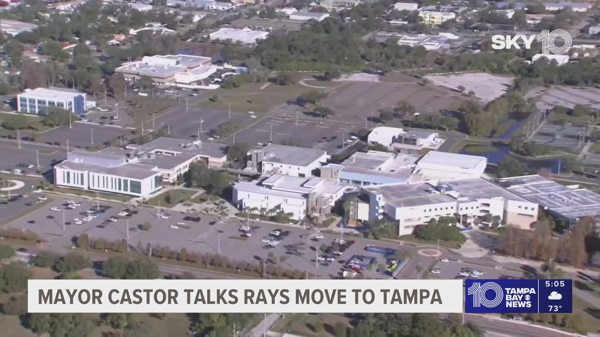 Mayor Jane Castor weighs in on possibility that the Rays may build a ...