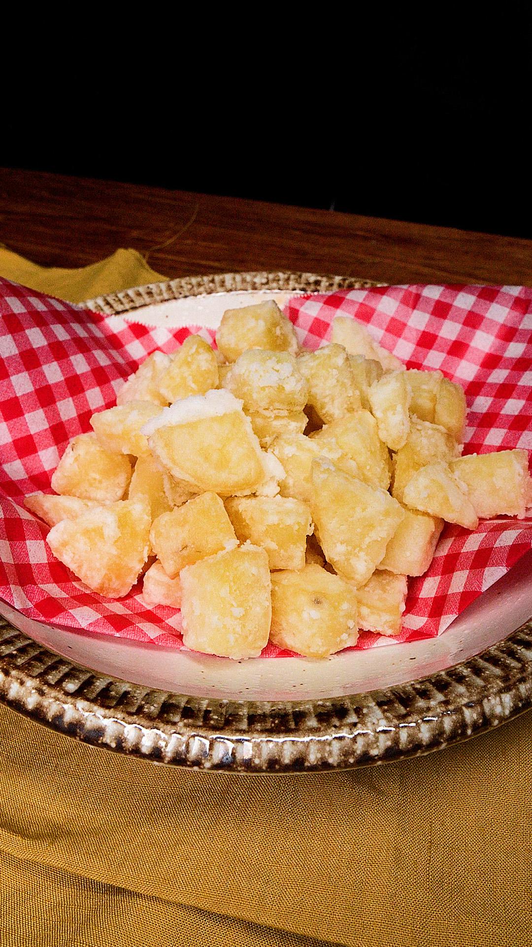 【レンチン→揚げ焼きで完成】これ作ったら秒で消える。どハマり確定塩ガーリックポテト collaboration with DAIGOも台所 ...