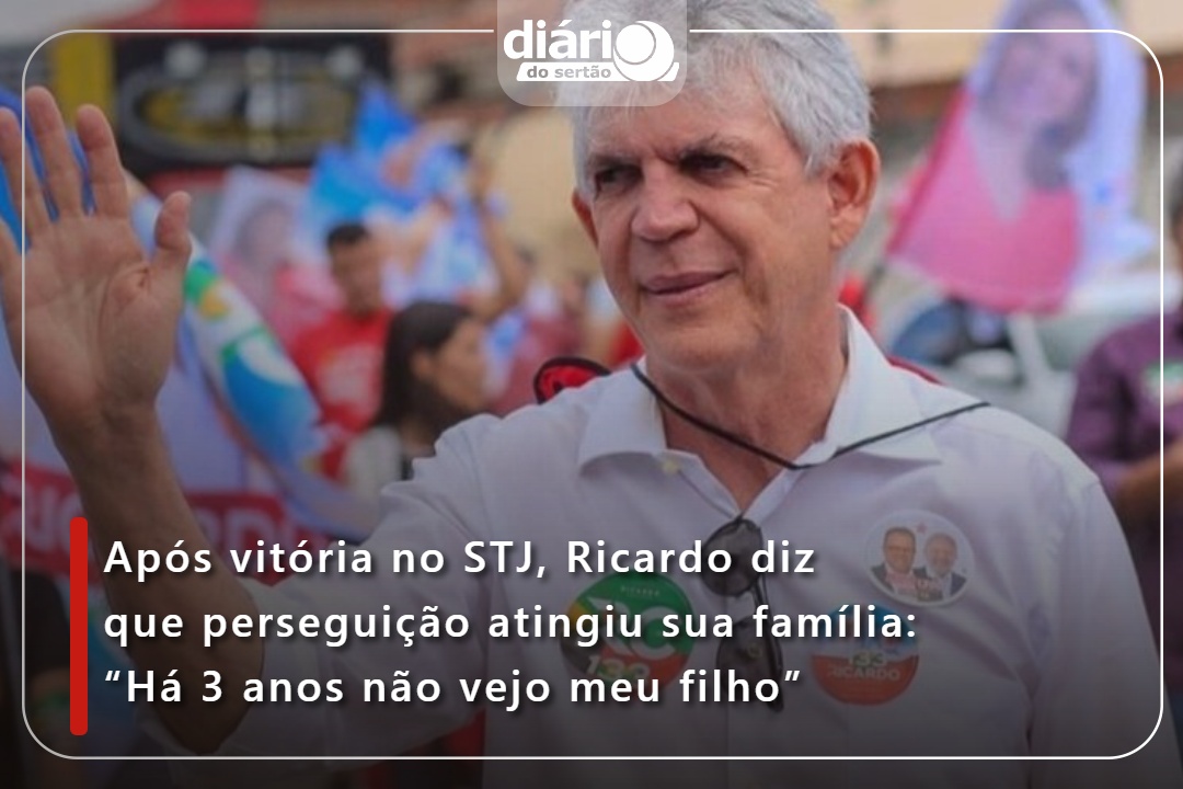 Após vitória no STJ, Ricardo diz que perseguição atingiu sua família: "Há 3 anos não vejo meu filho"