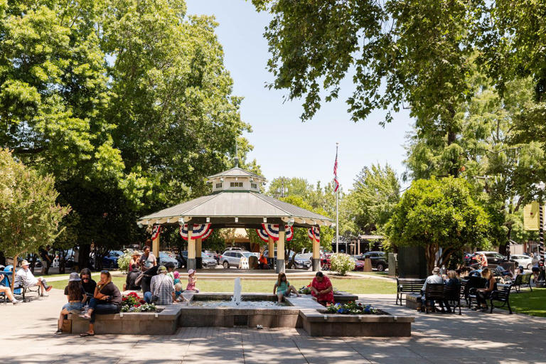 This tiny town is the jewel of California wine country, with some of ...