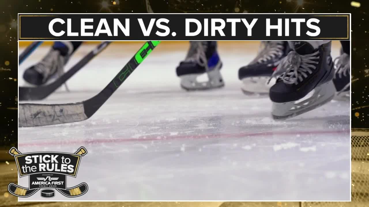 Clean hits vs. dirty hits: Knowing the difference on the ice