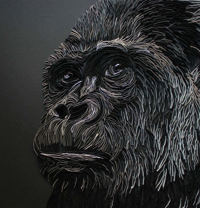 Paper quilling: 42 detailed artworks created using paper strips