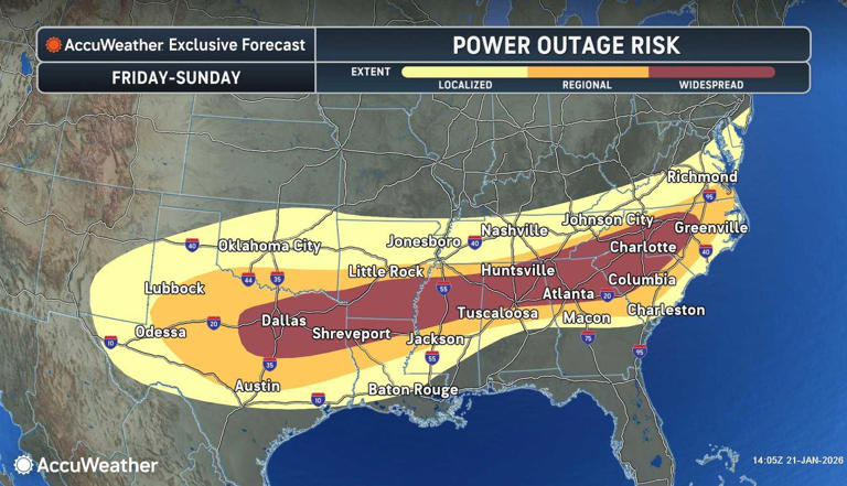 First snowfall predictions released for major winter storm: These areas ...