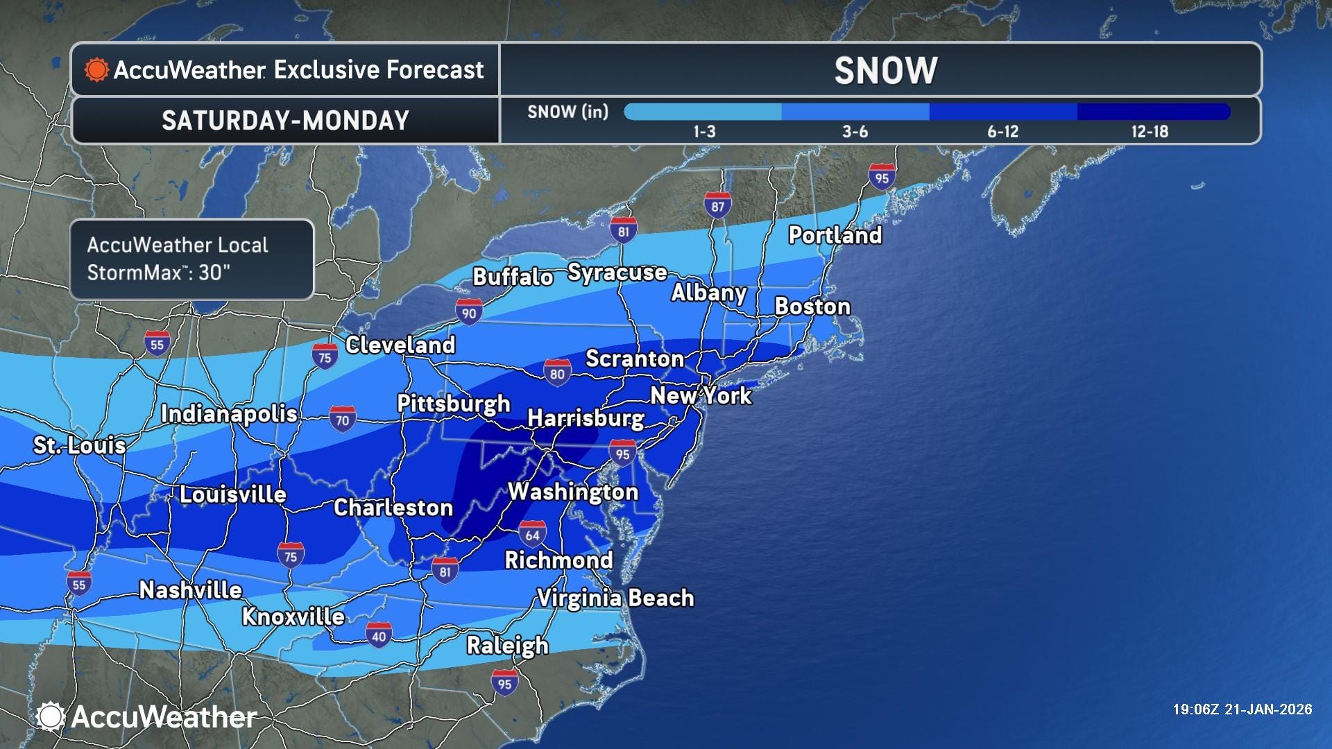 Weekend winter storm could bring 'significant' snow to NYC