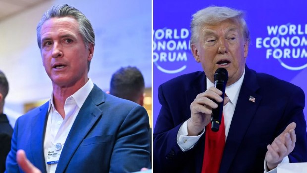 Gavin Newsom fact-checks Trump