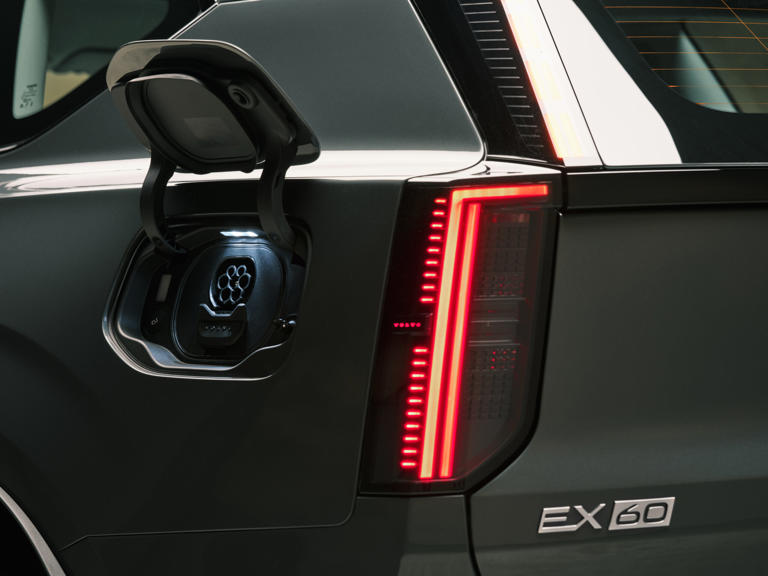 Volvo EX60 debuts with up to 400 miles of estimated range
