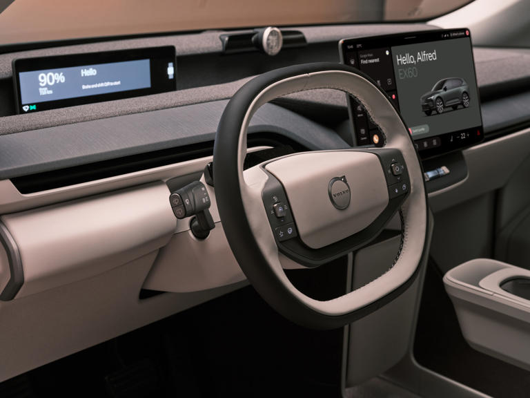 Volvo EX60 debuts with up to 400 miles of estimated range
