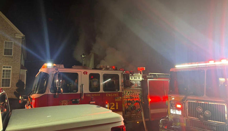 Garage fire rips through Maryland home before dawn, leaving family ...