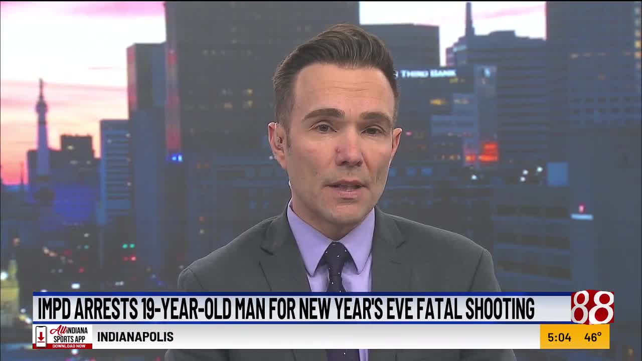 IMPD arrests 19-year-old man for New Year's Eve fatal shooting