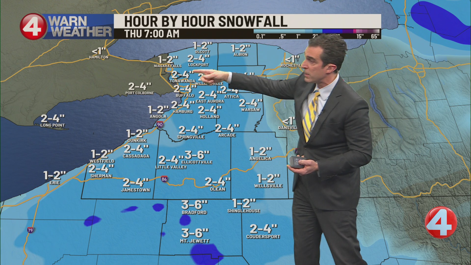 Buffalo weather update: 6 p.m., 1/21/26