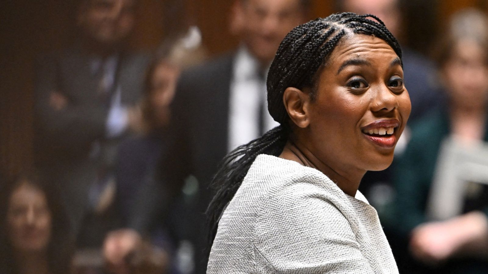 Kemi Badenoch issues warning to Tory MPs at emergency meeting