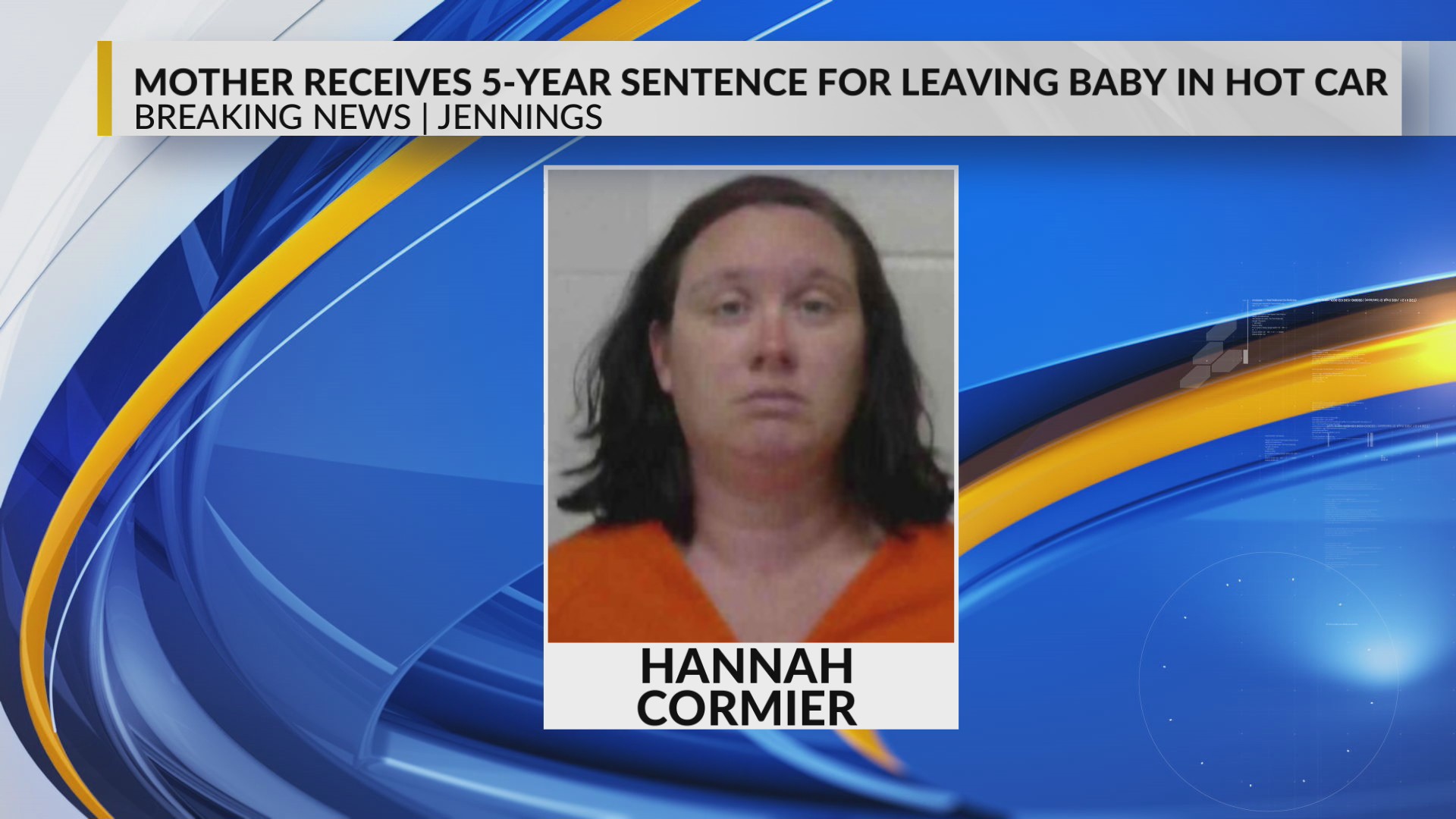 Mother receives 5-year sentence for leaving baby in hot car