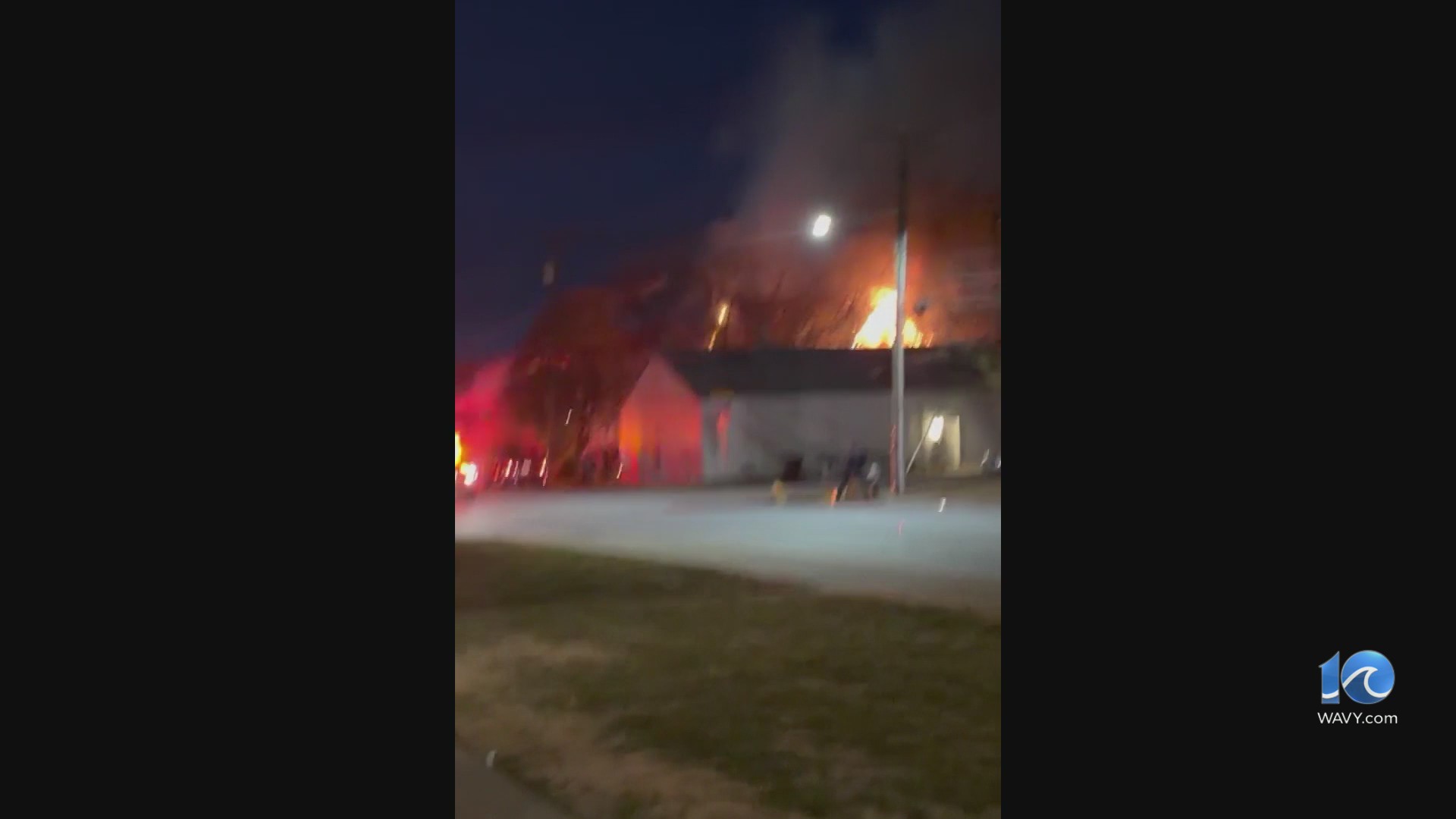 2 dead, 4 injured in multi-alarm Hampton fire