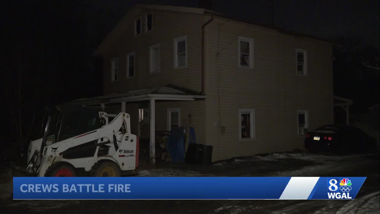 Lancaster County home damaged by fire, no injuries reported