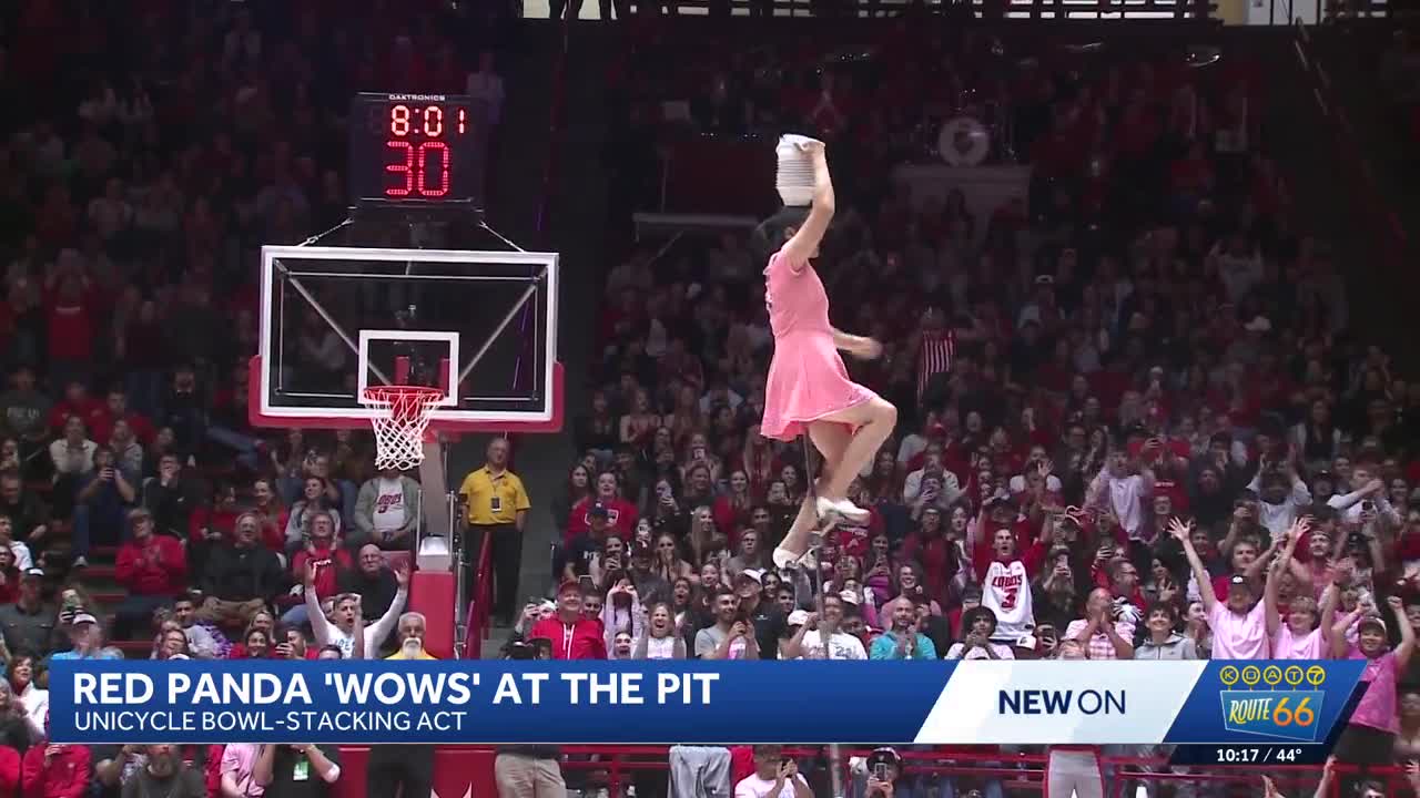 Red panda performs at The Pit for the first time