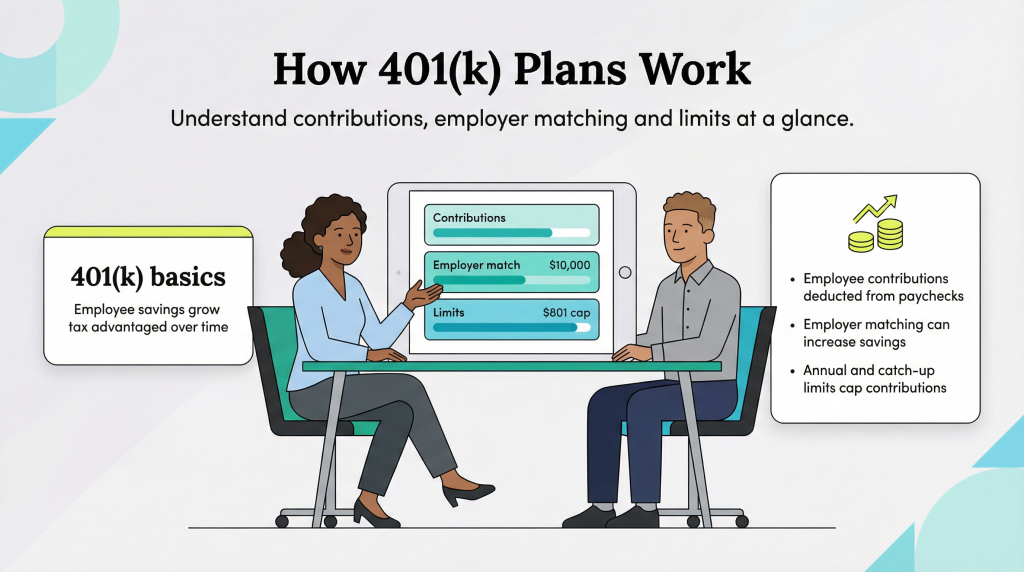 Small business 401(k) plans: What to know about employee retirement plans