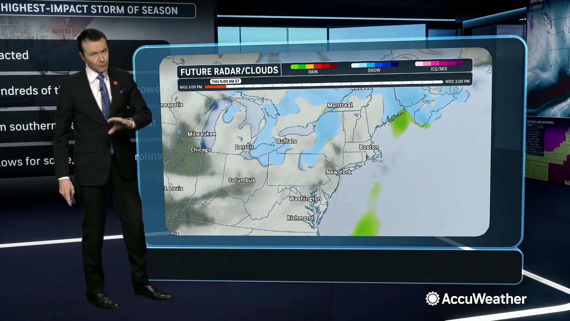 How will the major winter storm this weekend affect the Northeast?