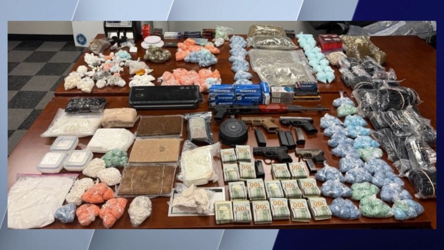 More than $4M in drugs, guns and cash seized in Chicago-area bust, convict arrested<br><br>