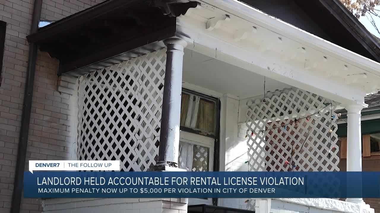 Landlord held accountable for rental license violation