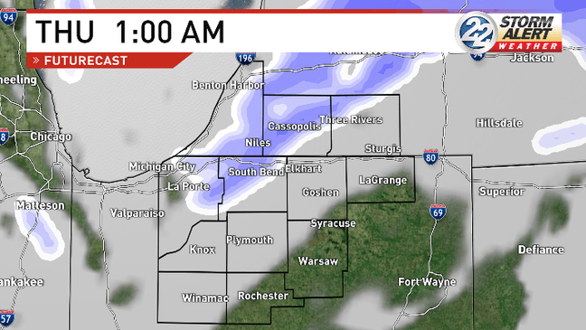 Dangerous arctic blast returns to Michiana; sub-zero wind chills, snow ...
