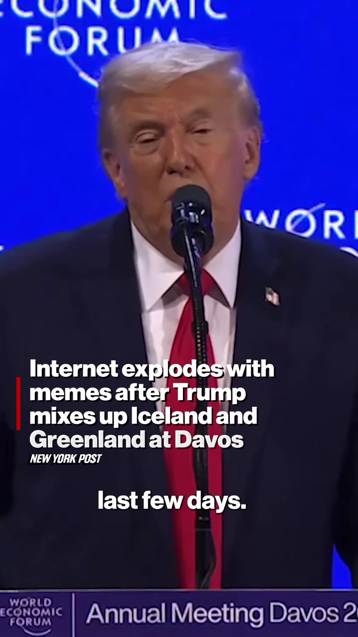 explodes with memes after Trump mixes up Iceland and Greenland