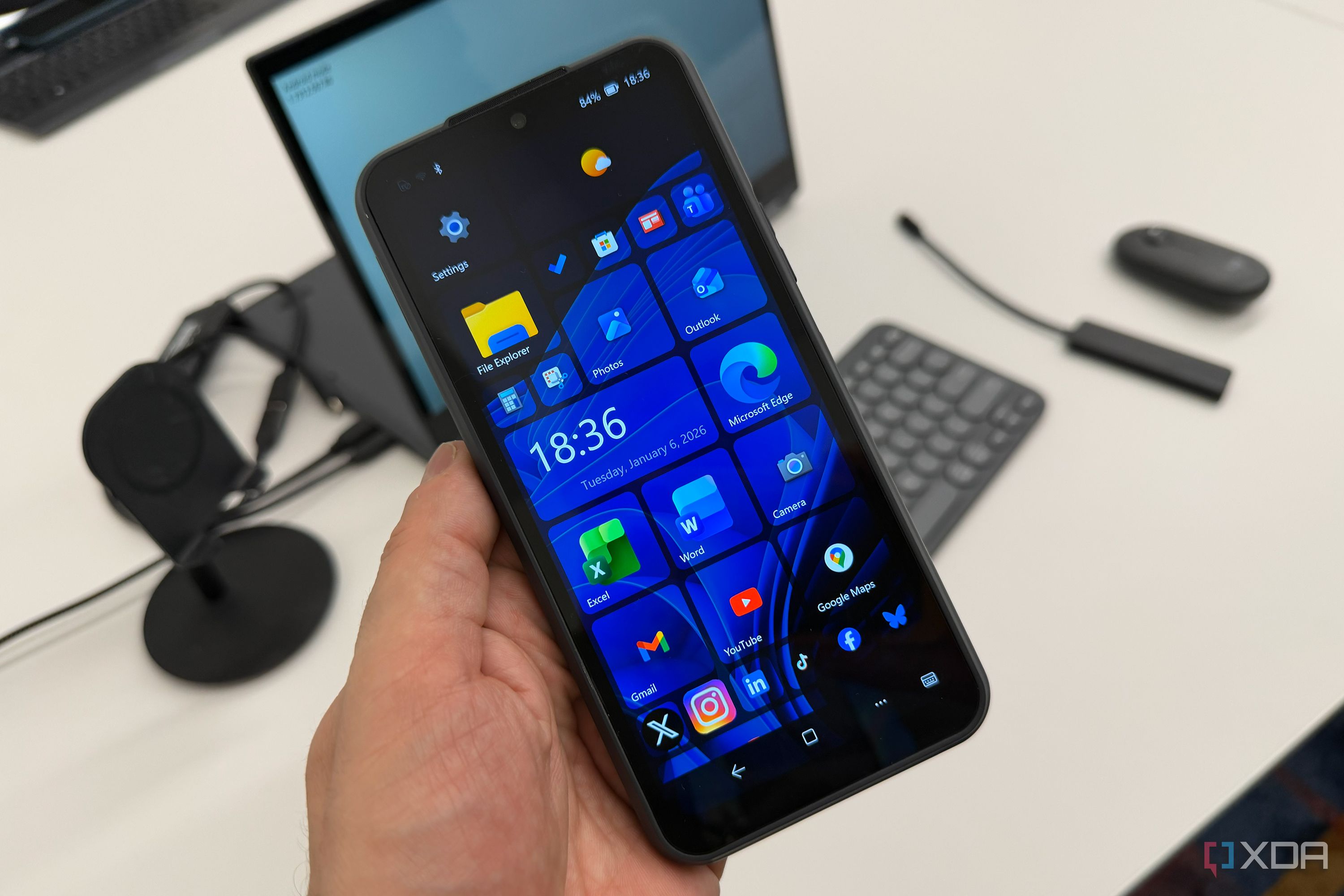 The triple-OS NexPhone runs Android, Linux, and Windows 11, but you’ll ...