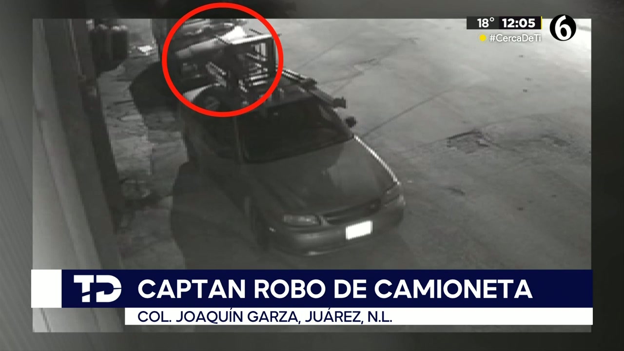 Captan el veloz robo de una camioneta en solo 40 segundos en Juárez ...