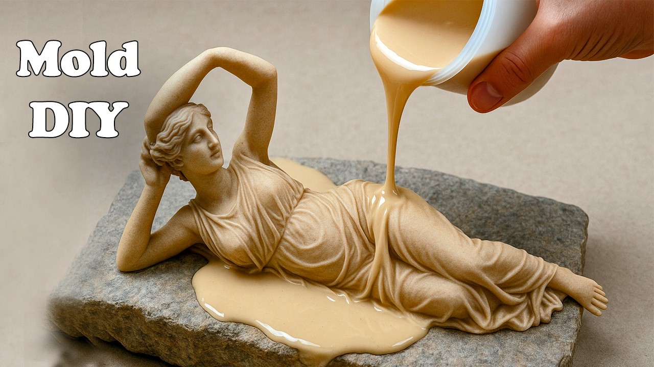 Easy silicone mold making without fancy tools