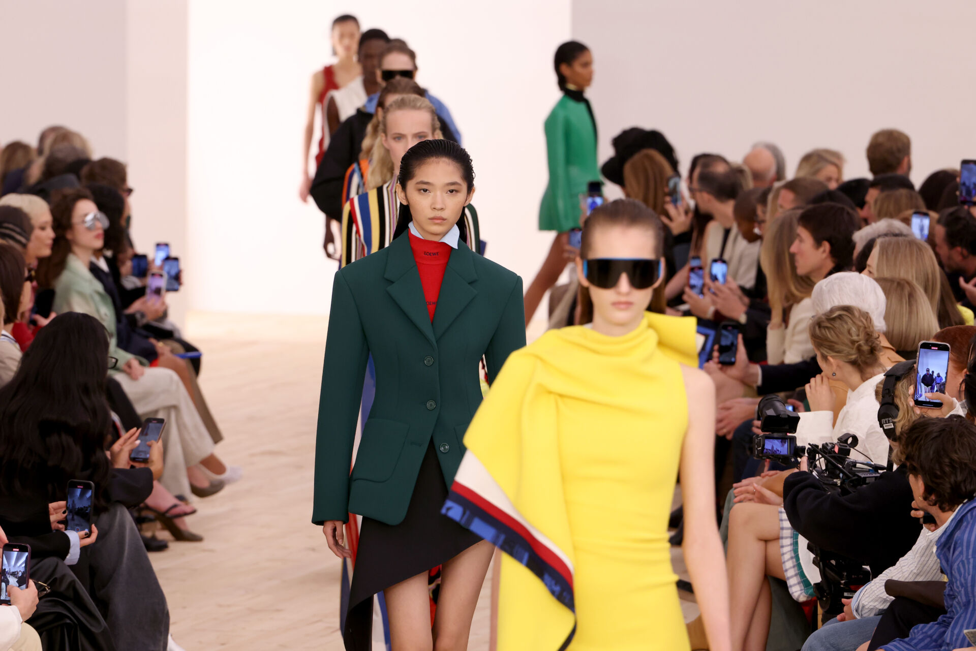 Primary colours were all over the spring/summer 2026 catwalks – here’s ...