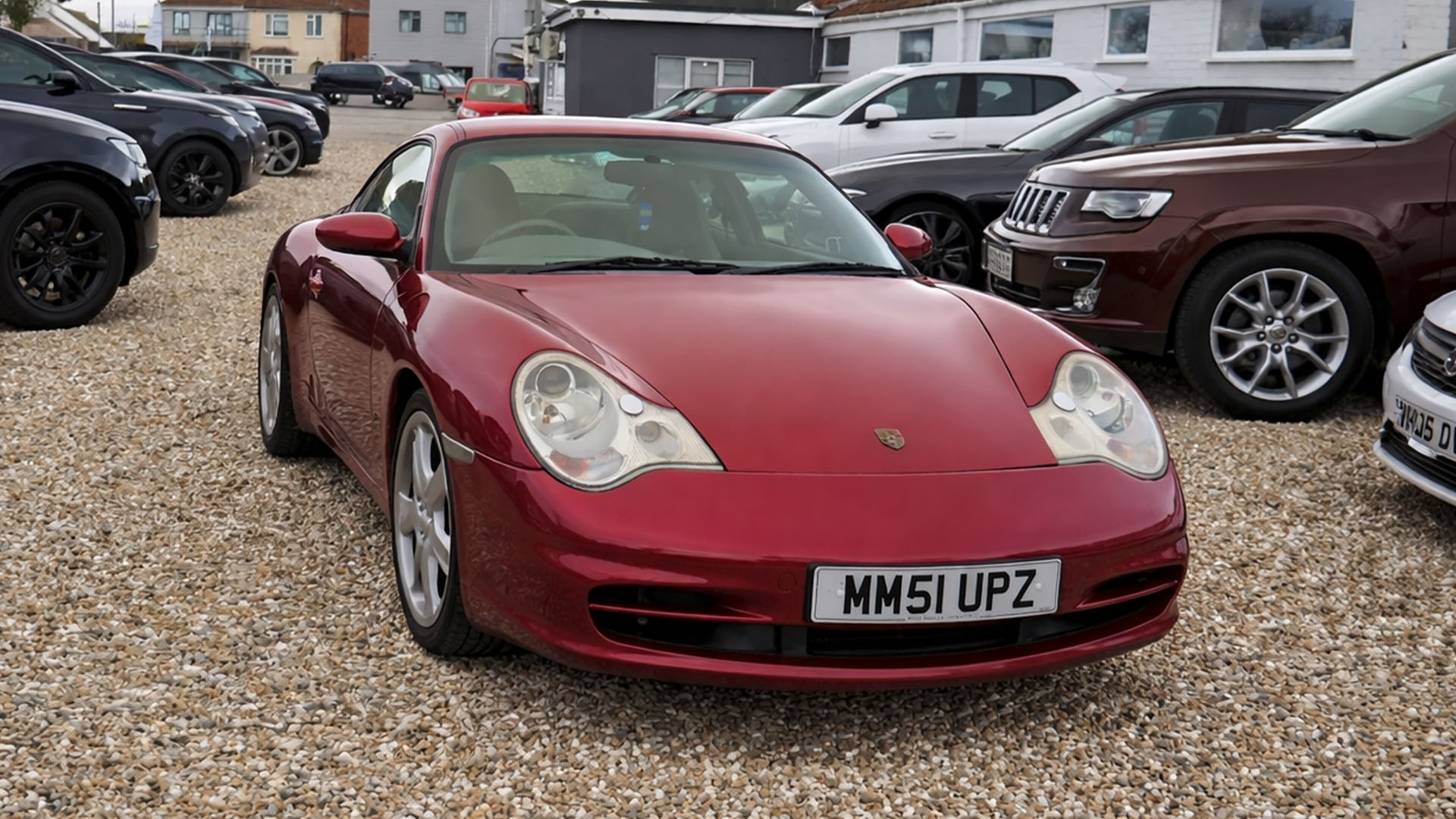 This Porsche was cheap because the engine is in trouble