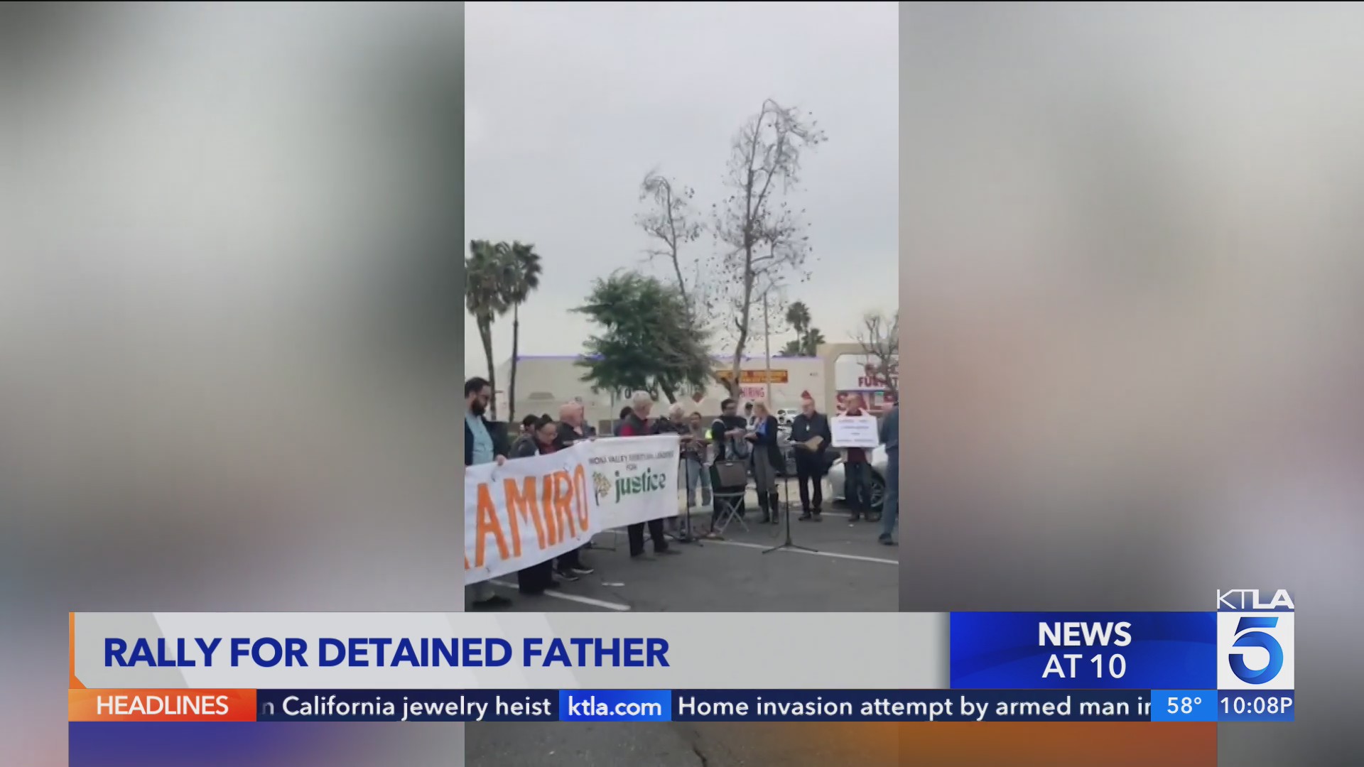 Rally for Pomona father detained by federal agents