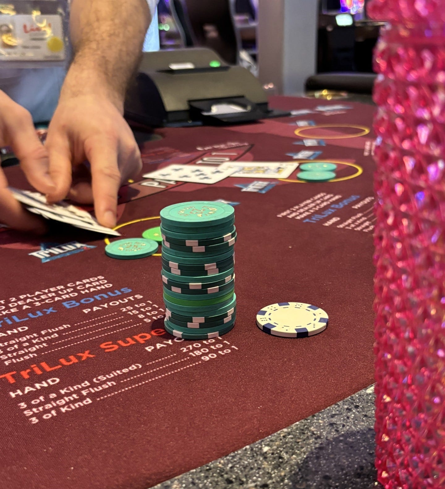 Petersburg casino announces next free table games training