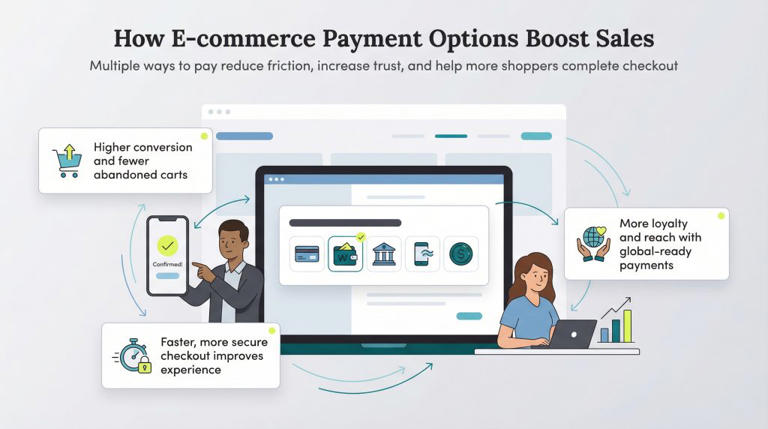 Make more sales with more e-commerce payment options