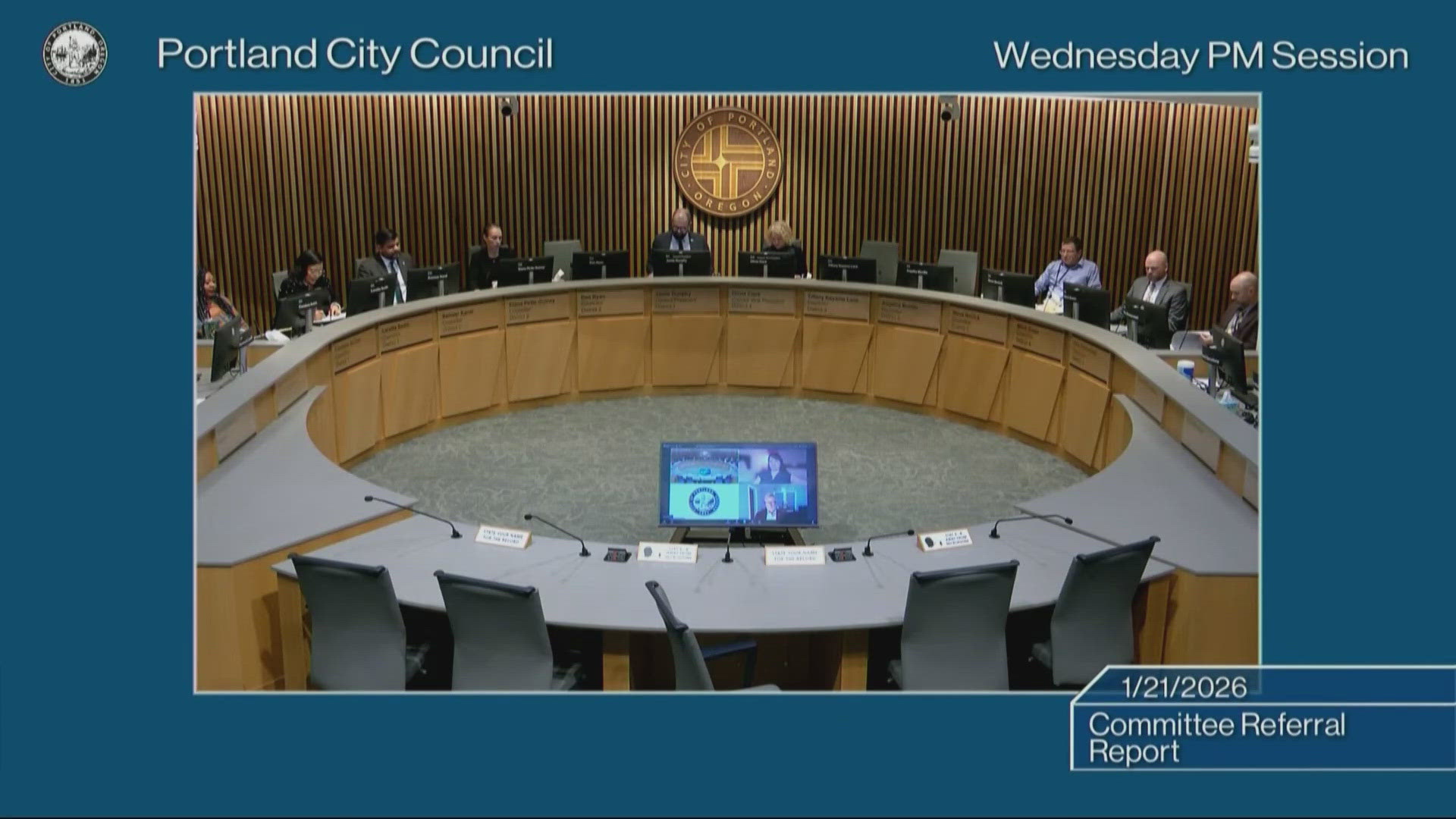 Protest disrupts Portland City Council meeting over ICE facility