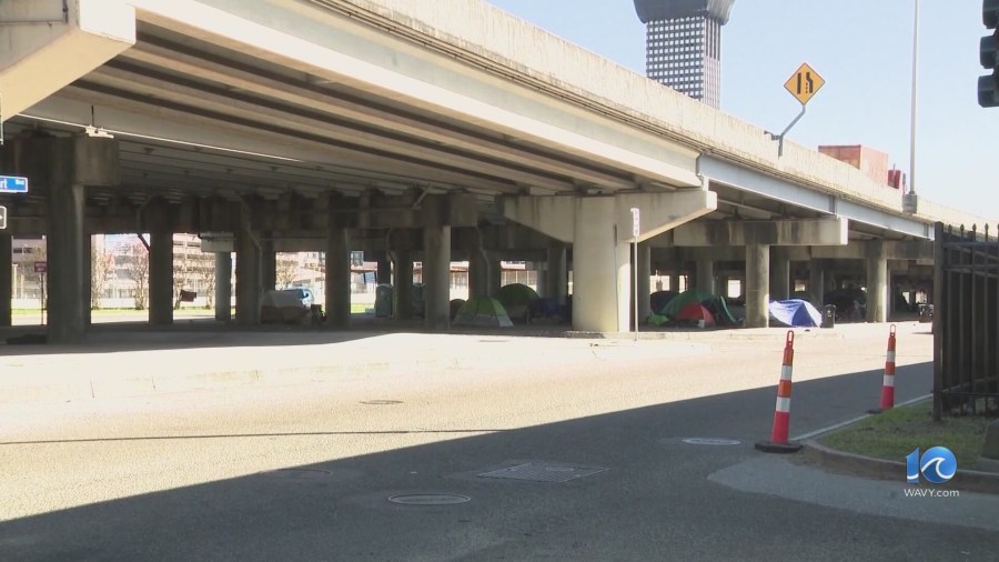 Cold temperatures prompt support for homeless population in Hampton Roads