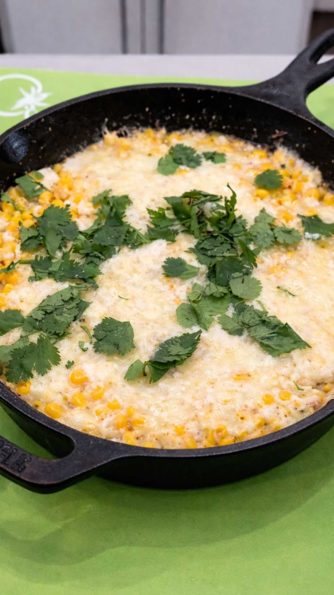 Creamy elote skillet packed with bold flavor