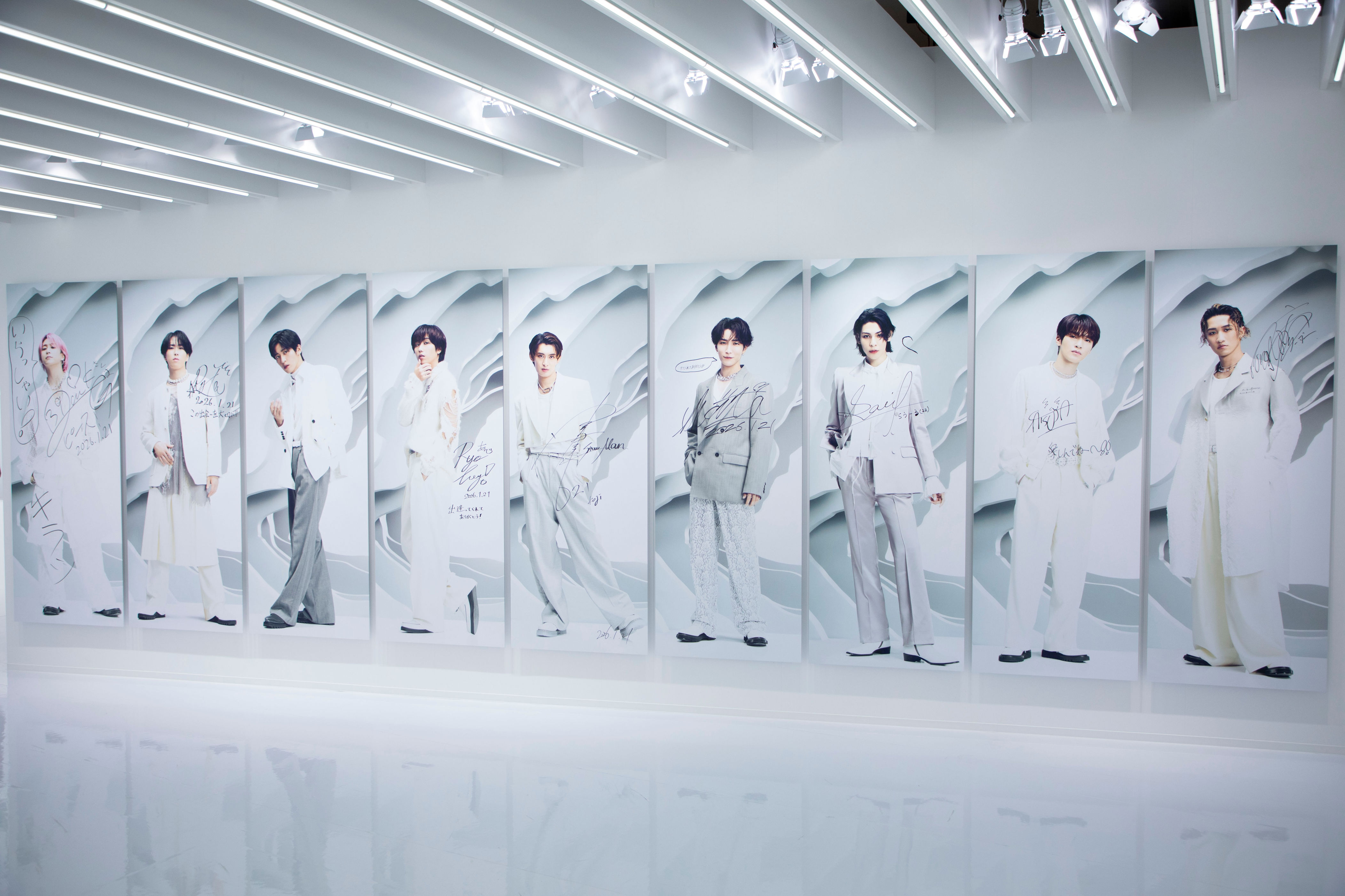 Snow Man “わずか5万人”の貴重な東京イベント『Snow Man 1st POP-UP